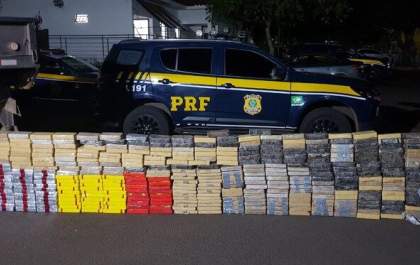 PRF apreende cerca de R$ 50 milhões em cocaína no MS