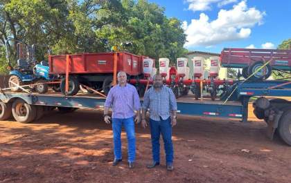 Agronegócio recebe mais 11 maquinários agrícolas para auxiliar produtores da Agricultura Familiar de Três Lagoas