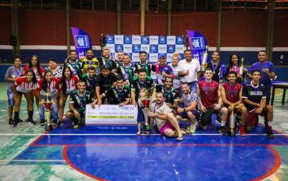 Com vitória do Despachante 3 Lagoas no futsal masculino, SEJUVEL premia campeões da 3ª Copa SEJUVEL