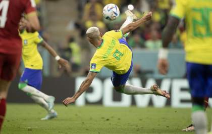 Gol de Richarlison é eleito o mais bonito da Copa de 2022