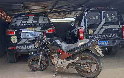 Polícia Civil recupera moto roubada em Três Lagoas