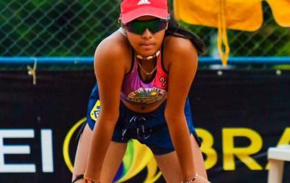 Atleta três-lagoense é convocada para seleção brasileira de vôlei de praia