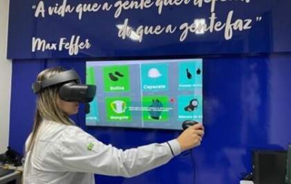 Suzano inova e usa realidade virtual em treinamento para colaboradores da Unidade de Três Lagoas
