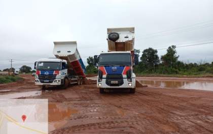 Prefeitura intensifica trabalhos de limpeza e reparo de vias públicas em período de chuvas