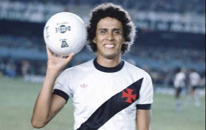 Roberto Dinamite morre aos 68 anos de idade