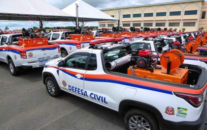 Veículos e equipamentos devem auxiliar Defesa Civil em prevenção