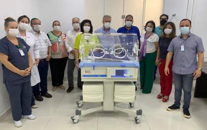Santa Casa de Birigui recebe incubadora neonatal