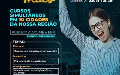 Sebrae-SP realiza cursos simultâneos em 10 cidades da região