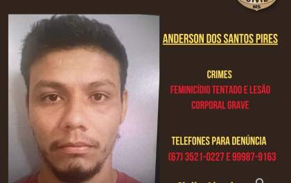 Polícia procura homem acusado de tentativa de feminicídio