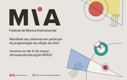 Artistas da região podem se inscrever no Festival de Música Instrumental