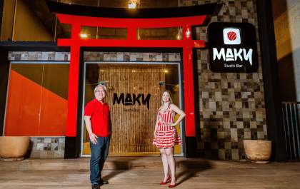 Maky Sushi Bar, o sabor oriental em novo endereço volta com rodízio