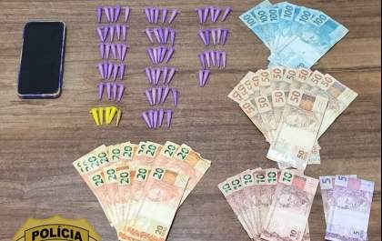 Polícia Civil de Birigui prende homem com 76 pinos com cocaína