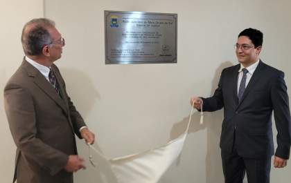 Tribunal de Justiça entrega obra, galeria e homenageia servidores em Três Lagoas
