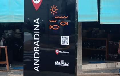 Andradina também recebe totem do Pantanal Paulista