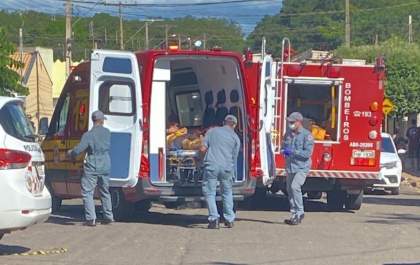 Mulher morre esfaqueada em Castilho; suspeito é baleado durante fuga
