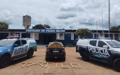 Polícia Militar em Três Lagoas desmantela associação criminosa e apreende 125 kg de maconha