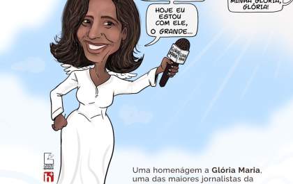 Homenagem a Glória Maria