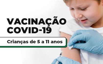 Birigui inicia aplicação de terceira dose contra covid para crianças de 5 a 11 anos