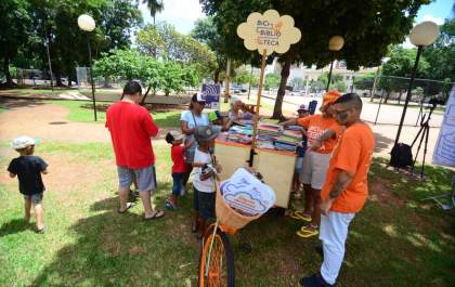 BiciBiblioteca: projeto de leitura realiza mais dois eventos no final de semana&nbsp;