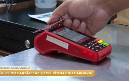 20 mil tentativas de compras criminosas foram registradas no Carnaval