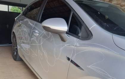 Investigado por riscar carro em Birigui teria recusado ajuda da Assistência Social