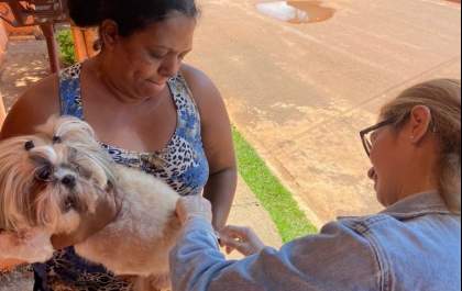 Três Lagoas realiza Dia D da Campanha Antirrábica no dia 31 de outubro na quadra do bairro Jupiá