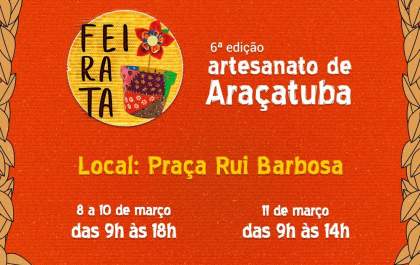 Cultura realiza 6ª edição da Feirata