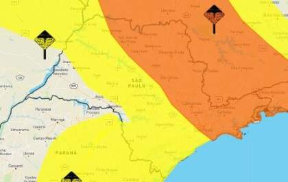 Risco de tempestade: veja previsão do tempo para Araçatuba