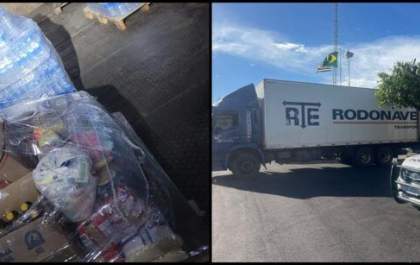 “SOS Área 18” pelas vítimas do litoral chega ao fim com quase 2 toneladas de alimentos arrecadados