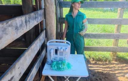 Aparelho de ultrassom animal já está disponível para auxiliar pequenos produtores rurais de Três Lagoas