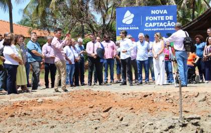 Programa ‘Nossa Água’ marca início de construção poço profundo em Penápolis