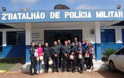2º Batalhão faz homenagem as Policiais Militares em Três Lagoas