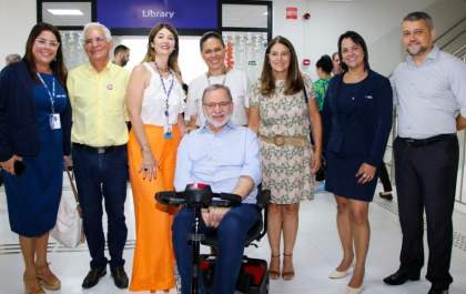 Secretários da Prefeitura de Três Lagoas prestigiam inauguração de nova escola do SESC