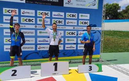 Araçatubense é bronze em Campeonato Brasileiro de Ciclismo de Pista