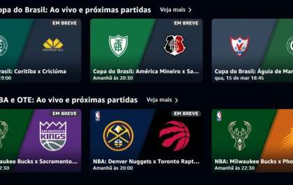 Prime Video anuncia transmissões da semana da Copa do Brasil 2023