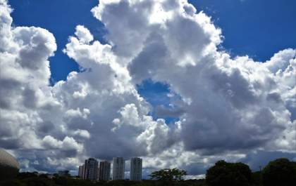 Sábado será de temperaturas amenas e chuvas isoladas