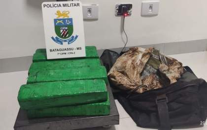 Polícia Militar faz apreensão de mais de 13 kg de maconha