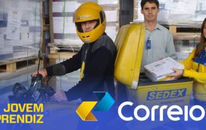 Correios abrem mais de 4.3 mil vagas em todo o Brasil para Jovens Aprendizes