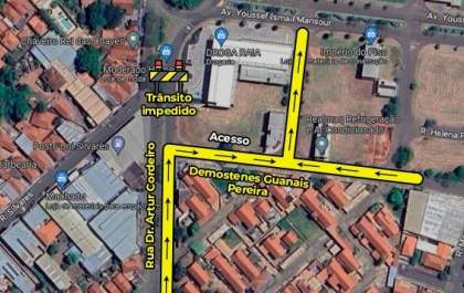 Mobilidade vai interromper trânsito em trecho da avenida Dr. Arthur Cordeiro