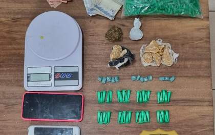 Irmãos e mulher são presos por tráfico de drogas pela Polícia Civil em Birigui