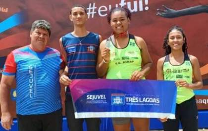 Atleta de Três Lagoas é vice-campeã brasileira em arremesso de peso