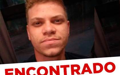 O jovem três-lagoense, Jeferson Henrique Menezes acaba de ser encontrado