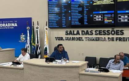 Infraestrutura e saúde pautam a 10ª sessão do ano na Câmara