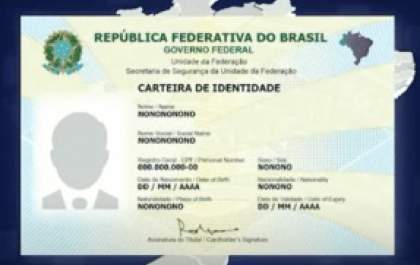 Nova carteira de identidade terá mudanças nestes campos