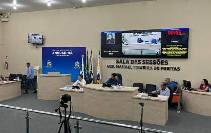 Câmara se reúne nesta segunda-feira para a 11ª Sessão Ordinária do ano