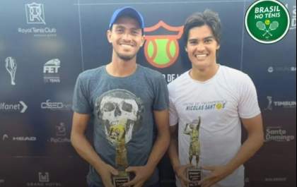 Tenista de Araçatuba conquista vice-campeonato no tênis em torneio de duplas no Equador