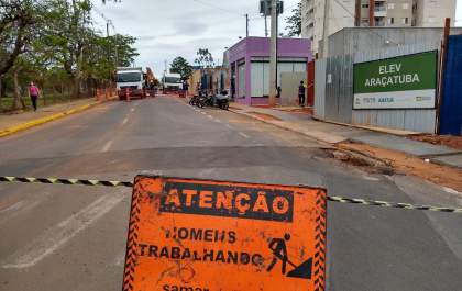 Manutenção emergencial afeta abastecimento no Umuarama