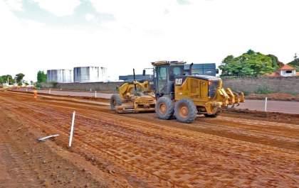 Pavimentação avança em Três Lagoas