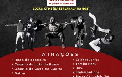 Acontece neste domingo (23), a 1ª Copa de Levantamento de Peso Terra em Três Lagoas