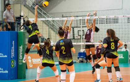 Etapa do voleibol abre os Jogos Escolares da Juventude de Mato Grosso do Sul